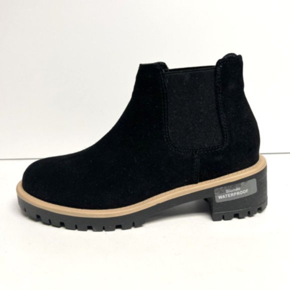 Blondo Women's Mayes Waterproof Boot Black Suede Size 7.5 M - Picture 1 of 7